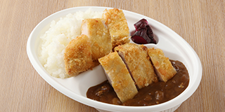 ロースカツカレー弁当